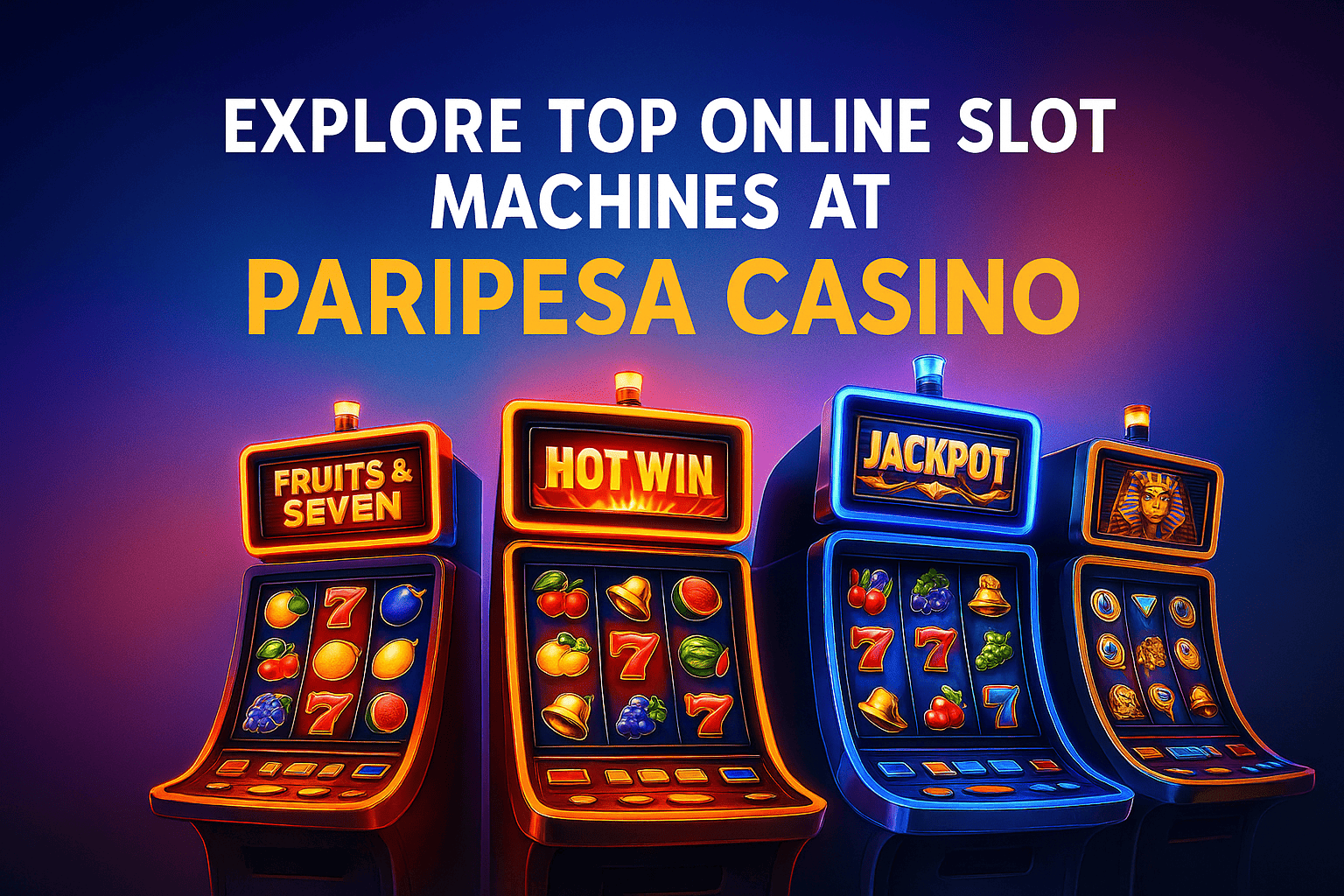 a group of slot machines