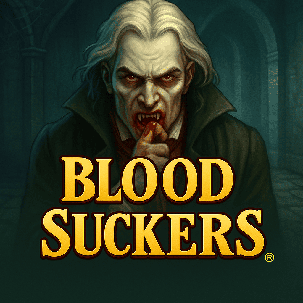 Blood Suckers slot with vampire theme and dark reels.
